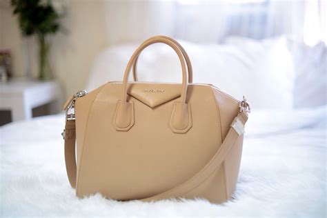 givenchy antigona pink medium on person|Givenchy antigona medium beige.